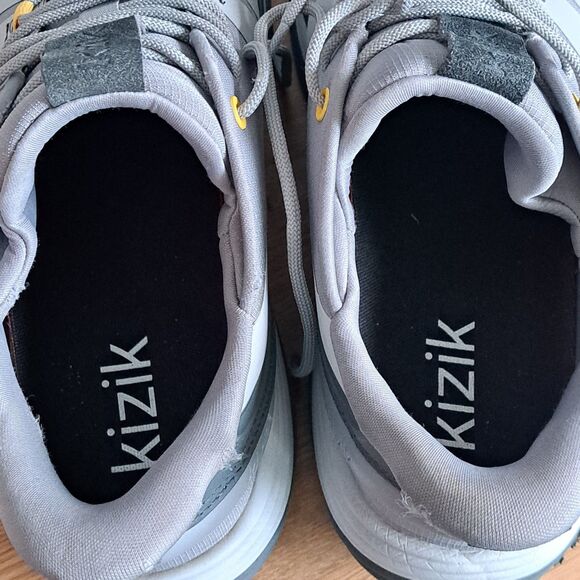 Kizik London All Terrain Alloy Poppyseed Mens 12 Wide Gray Slip-On Shoes Sneaker - Picture 10 of 16